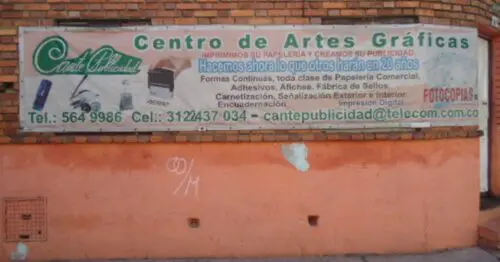 CENTRO DE ARTES GRAFICAS BOGOTÁ CENTRO DE ARTES GRAFICAS BOGOTÁ